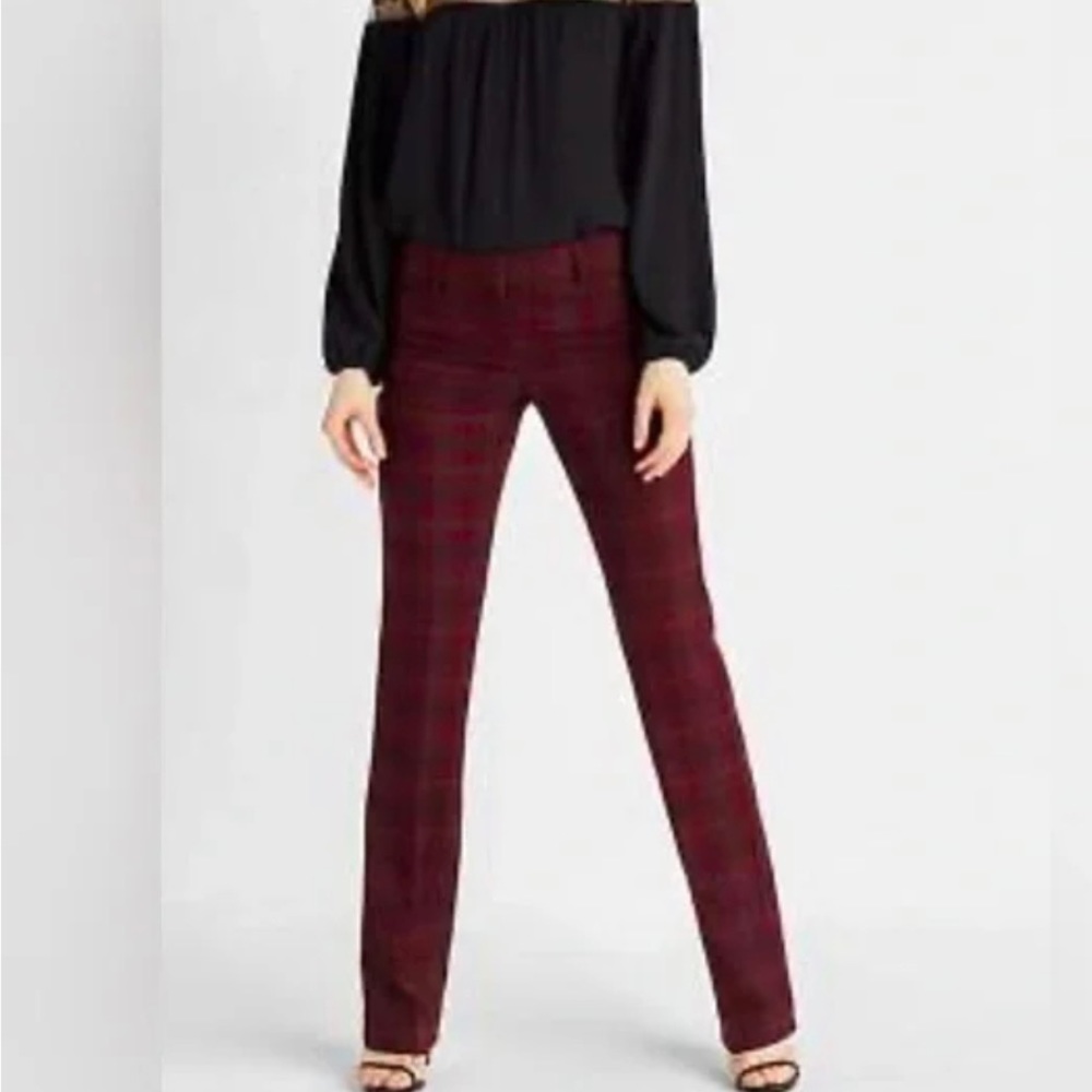 Express Editor Pants -Plaid -Size 4S